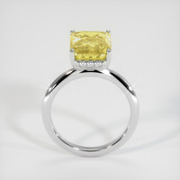 5.03 Ct. Yellow Sapphire Ring, 10K White Gold 3