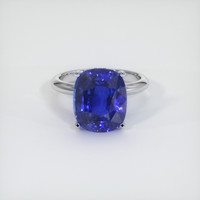 8.50 Ct. Sapphire Ring, 14K White Gold 1