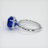 5.54 Ct. Sapphire Ring, 14K White Gold 4