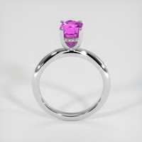 2.02 Ct. Sapphire Ring, 14K White Gold 3