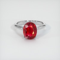 Ruby Ring 4.24 Ct., 14K White Gold Preview