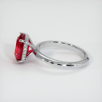 Ruby Ring 4.24 Ct., 14K White Gold Preview