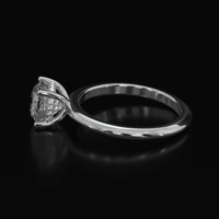 1.79 Ct. Sapphire Ring, 14K White Gold 4