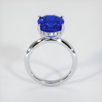 8.04 Ct. Sapphire Ring, 18K White Gold 3