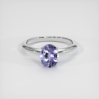 1.70 Ct. Sapphire Ring, 18K White Gold 1
