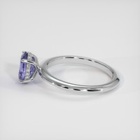 1.70 Ct. Sapphire Ring, 18K White Gold 4