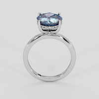 5.43 Ct. Bi Color / Parti Sapphire Ring, 18K White Gold 3