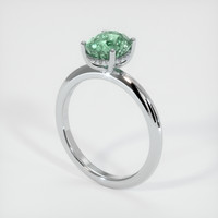 1.82 Ct. Sapphire Ring, 18K White Gold 2