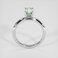 1.20 Ct. Green Sapphire Ring, 18K White Gold 3