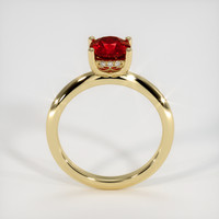 1.19 Ct. Ruby Ring, 10K Yellow Gold 3