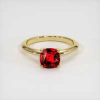 1.48 Ct. Ruby Ring, 10K Yellow Gold 1