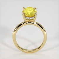 3.51 Ct. Yellow Sapphire Ring, 10K Yellow Gold 3