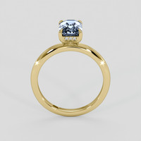 1.55 Ct. Blue Sapphire Ring, 10K Yellow Gold 3