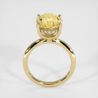 6.75 Ct. Yellow Sapphire Ring, 10K Yellow Gold 3