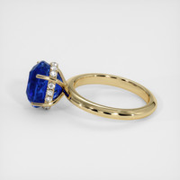 5.54 Ct. Sapphire Ring, 14K Yellow Gold 4