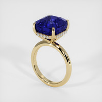 13.61 Ct. Sapphire Ring, 14K Yellow Gold 2