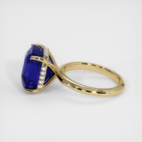 13.61 Ct. Sapphire Ring, 14K Yellow Gold 4