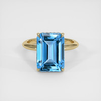 9.09 Ct. Gemstone Ring, 14K Yellow Gold 1