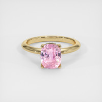 3.04 Ct. Sapphire Ring, 14K Yellow Gold 1
