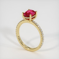 Ruby Ring 1.54 Ct., 14K Yellow Gold Preview