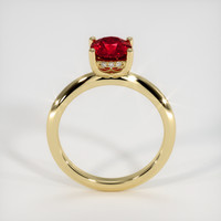 1.12 Ct. Ruby Ring, 14K Yellow Gold 3