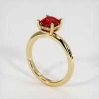 1.42 Ct. Ruby Ring, 14K Yellow Gold 2