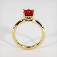 1.42 Ct. Ruby Ring, 14K Yellow Gold 3