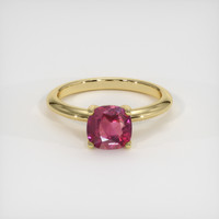 1.41 Ct. Ruby Ring, 14K Yellow Gold 1