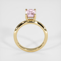 2.15 Ct. Pink Sapphire Ring, 14K Yellow Gold 3