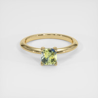 1.34 Ct. Bi Color Sapphire Ring, 14K Yellow Gold 1