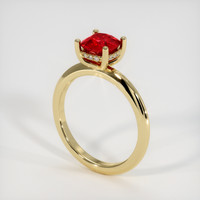 1.62 Ct. Ruby Ring, 14K Yellow Gold 2