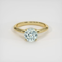 1.92 Ct. Sapphire Ring, 14K Yellow Gold 1
