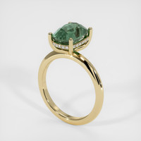 4.50 Ct. Sapphire Ring, 14K Yellow Gold 2