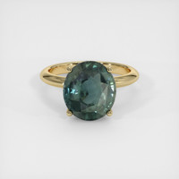 2.35 Ct. Sapphire Ring, 14K Yellow Gold 1