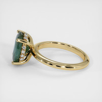 2.35 Ct. Sapphire Ring, 14K Yellow Gold 4