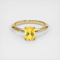 1.11 Ct. Yellow Sapphire Ring, 14K Yellow Gold 1