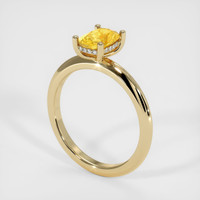 1.11 Ct. Yellow Sapphire Ring, 14K Yellow Gold 2
