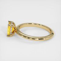 1.11 Ct. Yellow Sapphire Ring, 14K Yellow Gold 4