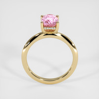 2.73 Ct. Pink Sapphire Ring, 18K Yellow Gold 3