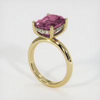 4.45 Ct. Sapphire Ring, 18K Yellow Gold 2