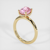 3.04 Ct. Sapphire Ring, 18K Yellow Gold 2