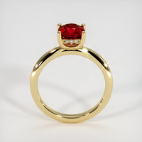 1.19 Ct. Ruby Ring, 18K Yellow Gold 3