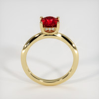 1.31 Ct. Ruby Ring, 18K Yellow Gold 3