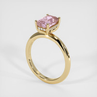 2.15 Ct. Sapphire Ring, 18K Yellow Gold 2