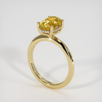 2.07 Ct. Sapphire Ring, 18K Yellow Gold 2