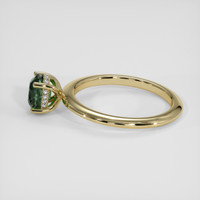 1.17 Ct. Bi Color Sapphire Ring, 18K Yellow Gold 4