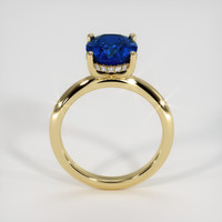 3.83 Ct. Sapphire Ring, 18K Yellow Gold 3