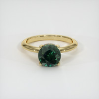 2.56 Ct. Sapphire Ring, 18K Yellow Gold 1