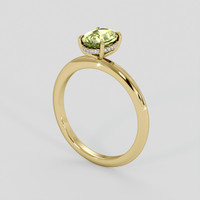 1.21 Ct. Bi Color Sapphire Ring, 18K Yellow Gold 2