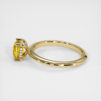 1.06 Ct. Yellow Sapphire Ring, 18K Yellow Gold 4